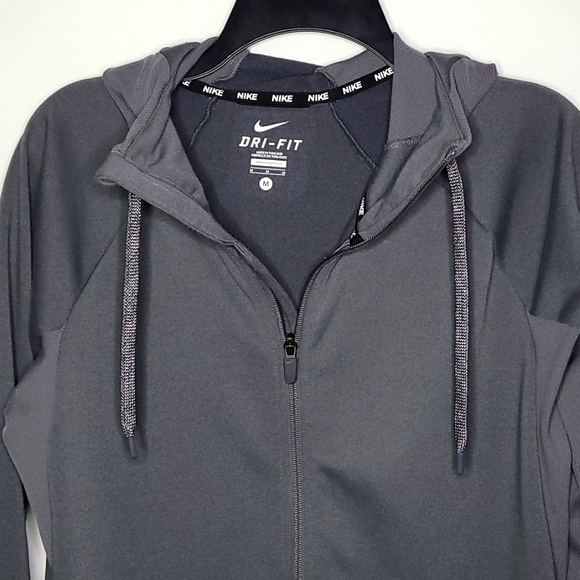 NIKE ▪︎ DRI-FIT FULL-ZIP HOODED SWEATSHIRT ▪︎ SIZE M - Picture 1 of 9
